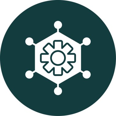 vector illustration of modern Algorithm icon            