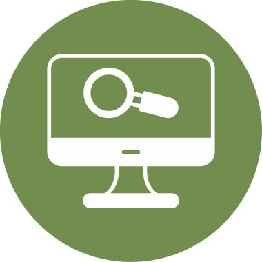 seo modern simgesinin vektör illüstrasyonu         