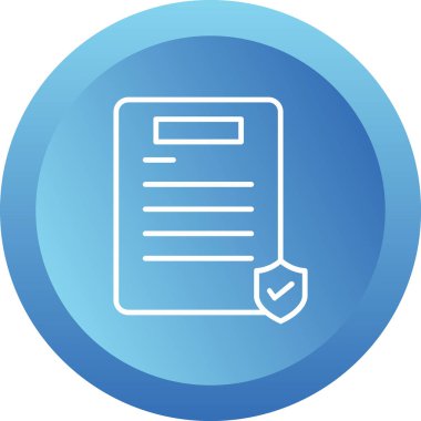 Veri Web simgesi basit illüstrasyon 