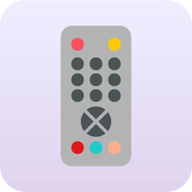 Uzaktan kumanda simge vektör çizim