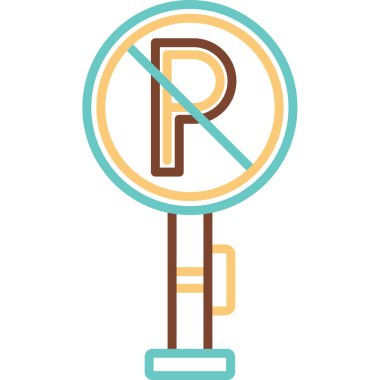 Web simgesi Otopark, illüstrasyon vektör