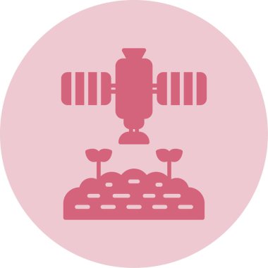 Gübre ağı simgesi, vektör illüstrasyonu