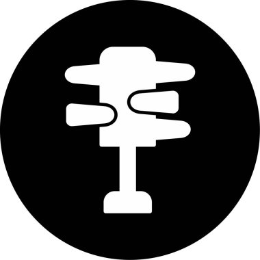 Moda biçimi izole edilmiş arka planda sahte simge       