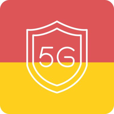 İnternet simgesinin 5g vektör illüstrasyonu 