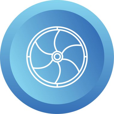 Yükleme simgesinin vektör illüstrasyonu 