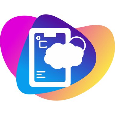 Meteoroloji ikonu ana hatları. vektör illüstrasyonu 