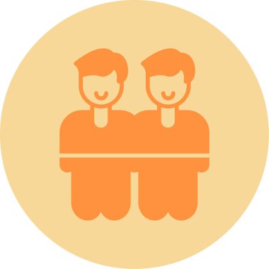 Kuyruk ağ simgesi, vektör illüstrasyonu