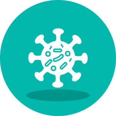 Virüs. Web simgesi basit illüstrasyon 