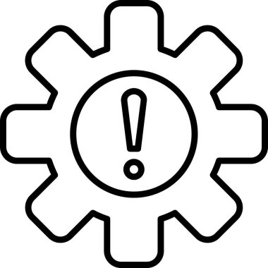 Kriz Yönetimi web simgesi vektör illüstrasyonu