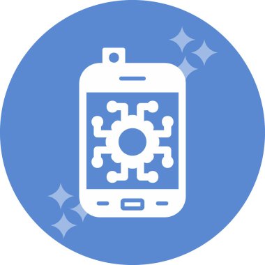 Otomatik ağ simgesi vektör illüstrasyonu 