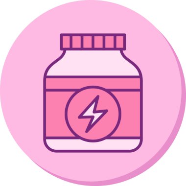 Ek şişe ikonu vektör illüstrasyonu