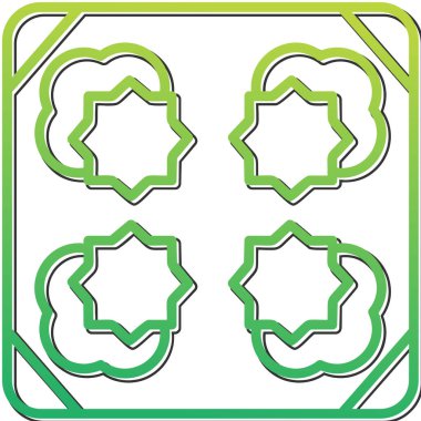 Döşeme. Web simgesi basit illüstrasyon