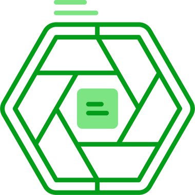 Diyagram web simgesi basit illüstrasyon 