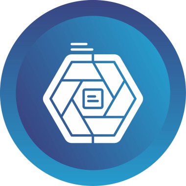 Diyagram web simgesi basit illüstrasyon 