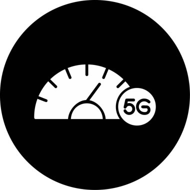 İnternet Hızı simgesi, vektör illüstrasyonu 