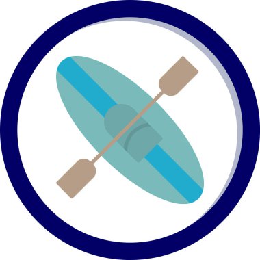 Kano. Web simgesi basit illüstrasyon