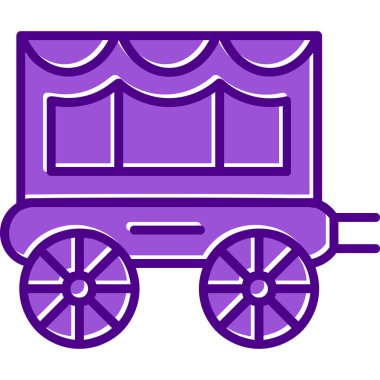 Taşıma simgesi vektör illüstrasyonu  