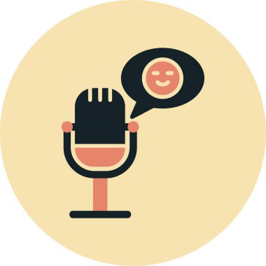 Komedi podcast simgesi, özet biçimi  