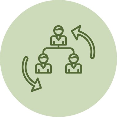 Yeniden Yapılandırma simgesinin vektör illüstrasyonu