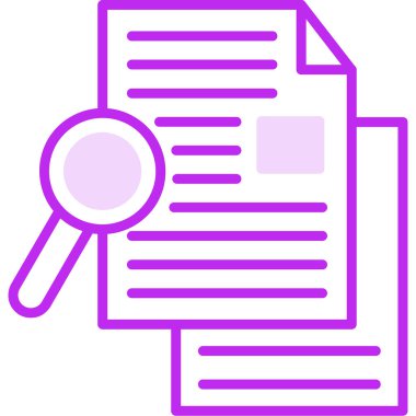 belge dosya simgesi düz biçimli 