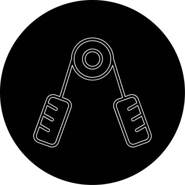 El Kavrama Ağı simgesi basit illüstrasyon