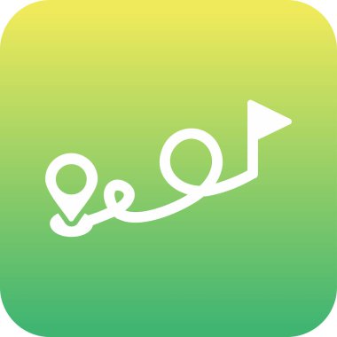 Hedef konsept, konum pin vektörü simgesi