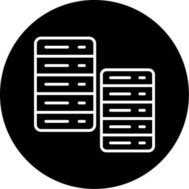 bulut bilgi işlem veri merkezi simgesi  