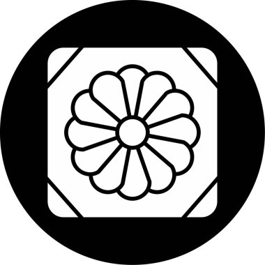 Döşeme. Web simgesi basit illüstrasyon