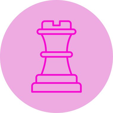 İçerik Stratejisi simgesi, vektör illüstrasyonu basit tasarım