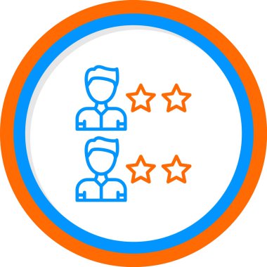 puan simgesi, vektör illüstrasyonu 