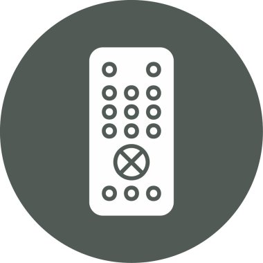 Uzaktan kumanda simge vektör çizim