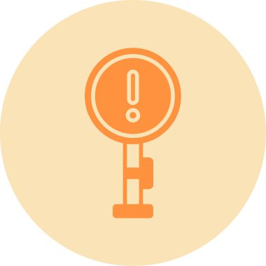 uyarı simgesi vektör illüstrasyonu