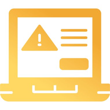 uyarı simgesi vektör illüstrasyonu