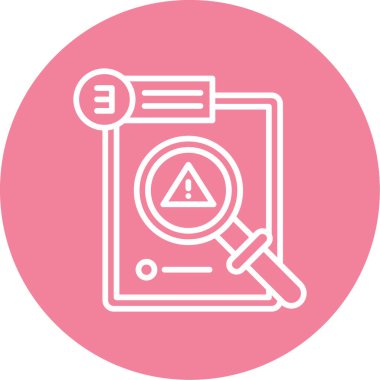 Öncelik web simgesi vektör illüstrasyonu