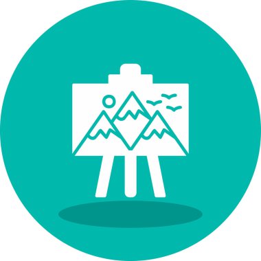 resim simgesi vektör illüstrasyonu