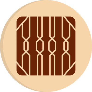 Döşeme. Web simgesi basit illüstrasyon