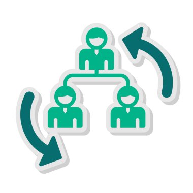 Yeniden Yapılandırma simgesinin vektör illüstrasyonu