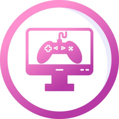 oyun simge vektör çizim 