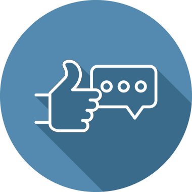 Geribildirim simgesi vektör yanılsaması