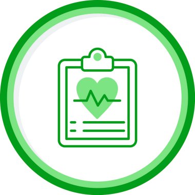 Tıbbi ikonun vektör illüstrasyonu, Sağlık kavramı       