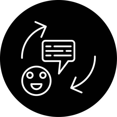 Geribildirim simgesi vektör yanılsaması