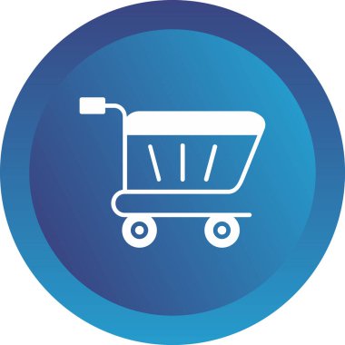 Tramvay. Web simgesi vektör illüstrasyonu 