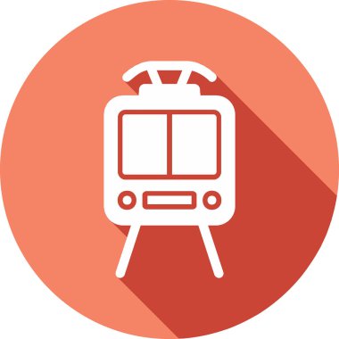 Web simgesi tren, illüstrasyon vektör 