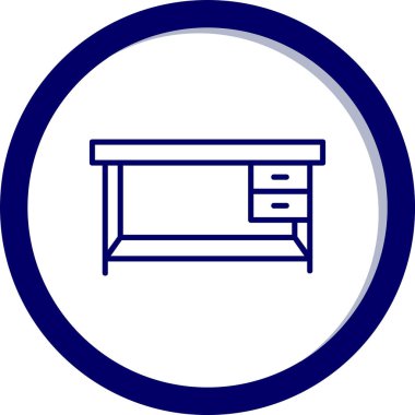 Resepsiyon simge vektör çizim 