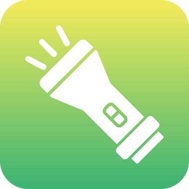 el feneri. Web simgesi basit illüstrasyon