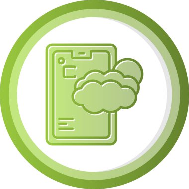 Meteoroloji ikonu ana hatları. vektör illüstrasyonu 