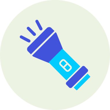 el feneri. Web simgesi basit illüstrasyon