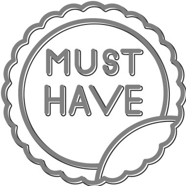 metin içeren pul, düz simge, vektör illüstrasyonuName