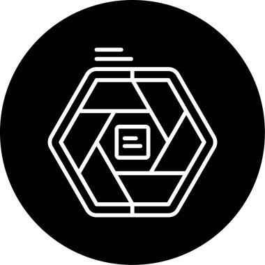 Diyagram web simgesi basit illüstrasyon 