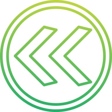 Arrow ağ simgesi, vektör illüstrasyonu